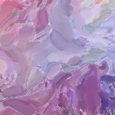 El yapımı sürreal soyut desenli suluboya. Modern sanatsal resim. 2D çizim. Arkaplan boyası karışımı. Yaratıcı duvar sanatı. Çağdaş sanat.