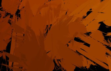 Sanatsal soyut arkaplan. Doku boyalı duvar kağıdı. Boya darbeleriyle yaratıcı bir illüstrasyon. Fırça desenli resim.