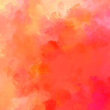 Canlı fırça darbeleriyle boyanmış. Renkli desenli resim. Fırçalanmış duvar kağıdını boya.