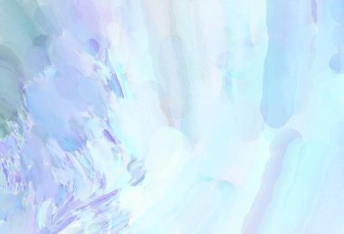 Alkol mürekkebini andıran rahatlatıcı fırça darbelerinin modern resmi. Poster, duvar sanatı, afiş, kart, kitap kapağı veya ambalaj için pastel renkli suluboya resim.