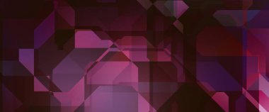 Soyut geometrik duvar kağıdı. Geometrik renkli şekiller. Çokgen arka plan. Bir teknolojinin dijital illüstrasyonuName.