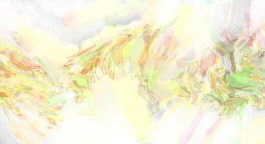 Taranmış Boyalı Soyut Arkaplan. Fırça darbesi ile boyanmış. Boya darbeleri. 2B Görüntü.