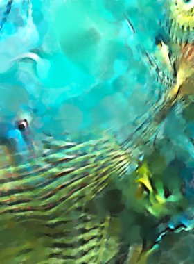 Modern sanat. Renkli çağdaş sanat eserleri. Renkli boya darbeleri. Soyut arkaplanda fırça darbeleri. fırça boyası.