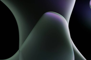 Soyut arkaplan. Değişken renk değişim dalgaları, dinamik hareketlerle. Işık dalgalarının neon renkli soyut tasarımı. Duvar kağıdı, afiş, arkaplan, kart, kitap illüstrasyonu, web sitesi.