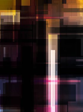 Fütürist soyut geometrik duvar kağıdı. Geometrik renkli şekiller. Dikdörtgen şekilli arka plan. Bir teknolojinin dijital illüstrasyonuName.