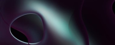 Soyut arkaplan. Değişken renk değişim dalgaları, dinamik hareketlerle. Işık dalgalarının neon renkli soyut tasarımı. Duvar kağıdı, afiş, arkaplan, kart, kitap illüstrasyonu, web sitesi.