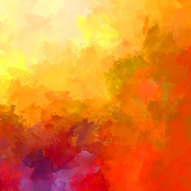 Boya darbeleri. 2D İllüstrasyon. Taranmış Boyalı Soyut Arkaplan. Fırça darbesi ile boyanmış. Modern sanat.