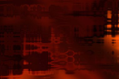 Soyut arkaplan. Yaşlanmış grunge dokusunda geometrik elementler. Farklı renk desenli grafiksel illüstrasyon.