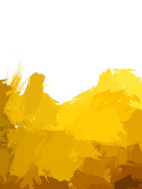 Taranmış Boyalı Soyut Arkaplan. Vahşi kaotik fırça darbeleri. Boya darbeleri. 2D İllüstrasyon. Fırça darbeli resim. 