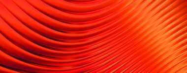 Soyut arkaplan. Renkli dalgalı yansıtıcı duvar kağıdı. Duvar kağıdı, afiş, arkaplan, kart, kitap kapağı veya web sitesi için grafiksel resimleme.