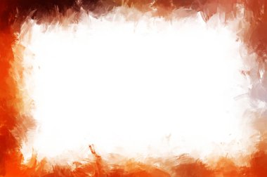 Modern sanat. Taranmış Boyalı Soyut Arkaplan. Fırça darbesi ile boyanmış. Boya darbeleri. 2B Görüntü