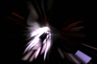 Işık parçacık izleri. Parlayan parçacıkları ve çizgileri olan ışık patlaması yıldızı. Güzel hareketli soyut ışın arkaplanı.