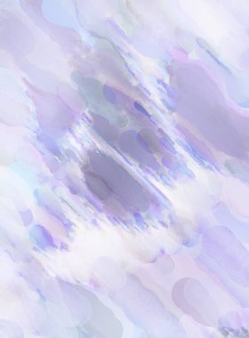 Modern fırça darbeleri. Pastel renklerde suluboya resim. Poster, duvar sanatı, afiş, kart, kitap kapağı veya ambalaj için sakinleştirici kompozisyonun yumuşak renkli çizimi. 