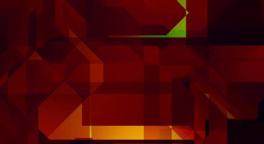 Dinamik bileşime sahip minimalist düz stil içinde modayı takip eden geometrik soyut arkaplan. 