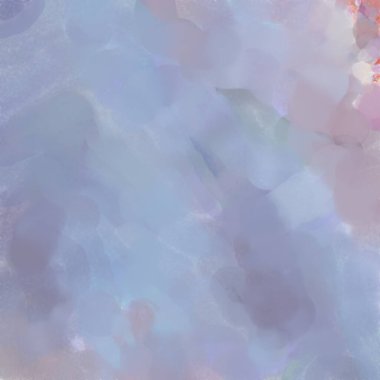 Yumuşak suluboya duvar kağıdı. Hafifçe fırçalanmış renkleri olan sanatsal bir resim. Pastel renkler arkaplana dokunmuş. Soyut duvar sanatı..