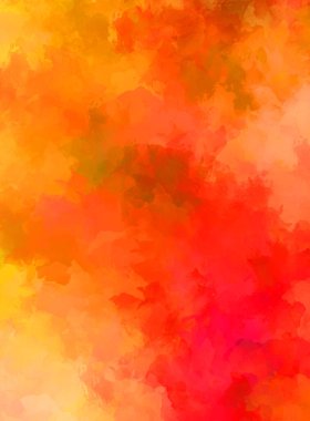 Renkli fırça darbelerinin 2D çizimi. Dekoratif desenli resim. canlı boya desenli arkaplan.