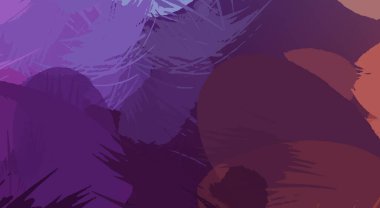 Fırça darbesi ile boyanmış. Sanatsal canlılık ve renkli duvar kâğıdı. Kaotik resim. Taranmış Boyalı Soyut Arkaplan. 