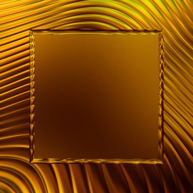 Soyut çerçeveli arkaplan. Renkli, canlı, dalgalı bir duvar kağıdı. Merkezi çerçeveli yaratıcı grafik 2d çizim. Dinamik şekilli modaya uygun sıvı örtüsü.