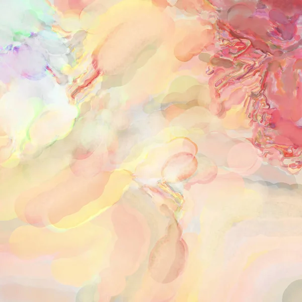 Taranmış Boyalı Soyut Arkaplan. Fırça darbesi ile boyanmış. Boya darbeleri. 2B Görüntü.