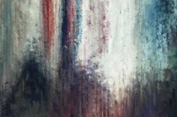 Modern sanat. Renkli çağdaş sanat eserleri. Renkli boya darbeleri. Soyut arkaplanda fırça darbeleri. Fırça boyası. Eşsiz duvar sanatı.