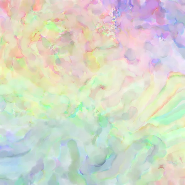 El yapımı sürreal soyut desenli suluboya. Modern sanatsal resim. 2D çizim. Arkaplan boyası karışımı. Yaratıcı duvar sanatı. Çağdaş sanat.