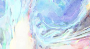 El yapımı sürreal soyut desenli suluboya. Modern sanatsal resim. 2D çizim. Arkaplan boyası karışımı. Yaratıcı duvar sanatı. Çağdaş sanat