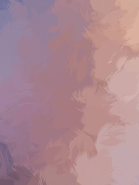 Vahşi fırça darbeleri. Taranmış Boyalı Soyut Arkaplan. Fırça darbesi ile boyanmış. Boya darbeleri. 2B Görüntü.