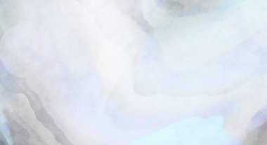 Pastel renklerde suluboya resim. Poster, duvar sanatı, afiş, kart, kitap kapağı ya da ambalaj için rahatlatıcı kompozisyonun yumuşak renkli çizimi. Modern fırça darbeleri resim.