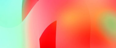 Soyut arkaplan. Renkli dalgalı tasarım duvar kağıdı. yaratıcı grafik 2D çizim. Dinamik şekilli modaya uygun sıvı örtüsü.