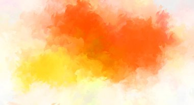 Renkli fırça darbelerinin 2D çizimi. Dekoratif desenli resim. canlı boya desenli arkaplan.