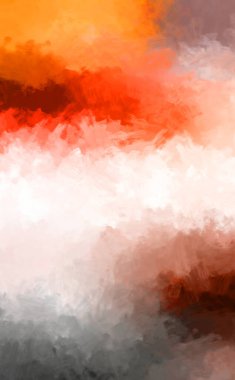 Taranmış Boyalı Soyut Arkaplan. Fırça darbesi ile boyanmış. Sanatsal canlılık ve renkli duvar kağıdı.