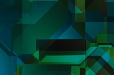 Dinamik bileşime sahip minimalist düz stil içinde modayı takip eden geometrik soyut arkaplan. 