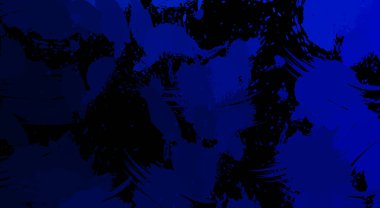 Canlı fırça darbeleriyle boyanmış. Renkli desenli resim. Fırçalanmış duvar kağıdını boya.