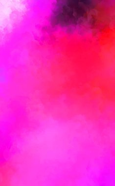 Renkli fırça darbelerinin 2D çizimi. Dekoratif desenli resim. canlı boya desenli arkaplan.