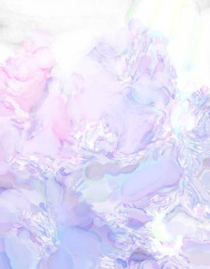 Taranmış Boyalı Soyut Arkaplan. Fırça darbesi ile boyanmış. Boya darbeleri. 2B Görüntü.