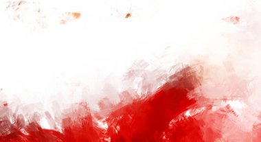 Canlı fırça darbeleriyle boyanmış. Renkli desenli resim. Fırçalanmış duvar kağıdını boya.