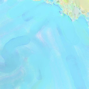 Soyut doku. Yüzeyde etkileyici el yapımı suluboya. Suluboya fırça darbeleri. Modern sanat. Çok renkli arkaplan. Çağdaş duvar sanatı. Renkli bir fon. 2d illüstrasyon.