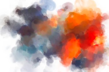 Çılgın suluboya şablonu. Yaratıcı soyutlama. Modern sanat eserleri. 2D çizim. Dijital doku duvar kağıdı. Sanatsal sulu arkaplan malzemesi. 