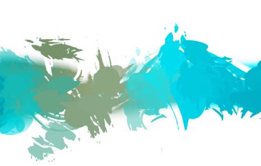 resmedilmiş sanat eseri. fırçalanmış canlı duvar kağıdı. Eşsiz ve yaratıcı illüstrasyon. Renkli fırça darbelerinin soyut arkaplanı. 