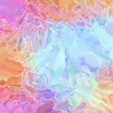 Çağdaş sanat. El işçiliğinin renkli dokusu. Modern resim. Yüzeyde suluboya vuruşlar. Sanatsal arkaplan resmi. Tablo üzerinde soyut resim. Fırça darbeleri. 