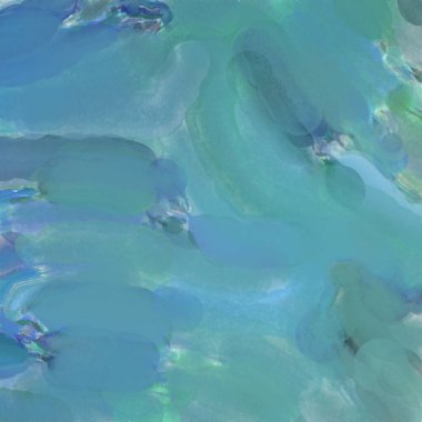 Çağdaş sanat. El işçiliğinin renkli dokusu. Modern resim. Yüzeyde suluboya vuruşlar. Sanatsal arkaplan resmi. Tablo üzerinde soyut resim. Fırça darbeleri. 