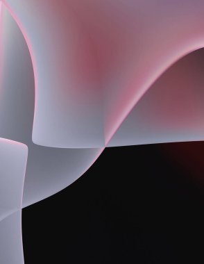 Soyut arkaplan. Değişken renk değişim dalgaları, dinamik hareketlerle. Işık dalgalarının neon renkli soyut tasarımı. Duvar kağıdı, afiş, arkaplan, kart, kitap illüstrasyonu, web sitesi.