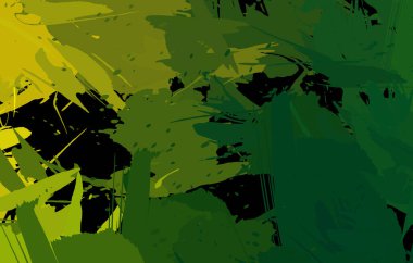 Sanatsal soyut arkaplan. Doku boyalı duvar kağıdı. Boya darbeleriyle yaratıcı bir illüstrasyon. Fırça desenli resim.