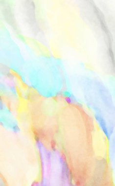 Çılgın suluboya şablonu. Yaratıcı soyutlama. Modern sanat eserleri. 2D çizim. Dijital doku duvar kağıdı. Sanatsal sulu arkaplan malzemesi.