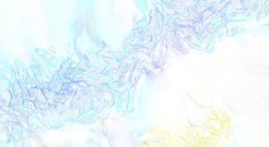 Yumuşak suluboya duvar kağıdı. Hafifçe fırçalanmış renkleri olan sanatsal bir resim. Pastel renkler arkaplana dokunmuş. Soyut duvar sanatı..