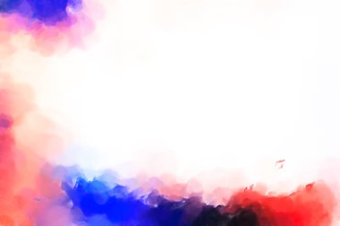 Yüzeyde suluboya vuruşlar. Sanatsal arkaplan resmi. Tablo üzerinde soyut resim. Fırça darbeleri. Çağdaş sanat. El işçiliğinin renkli dokusu. Modern resim.