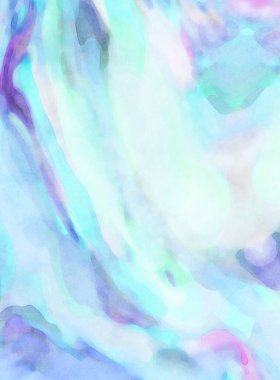 El yapımı sürreal soyut desenli suluboya. Modern sanatsal resim. 2D çizim. Arkaplan boyası karışımı. Yaratıcı duvar sanatı. Çağdaş sanat