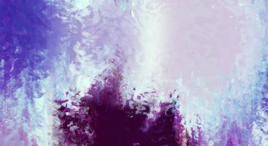 Modern sanat. Renkli çağdaş sanat eserleri. Renkli boya darbeleri. Soyut arkaplanda fırça darbeleri. Fırça boyası. Eşsiz duvar sanatı.