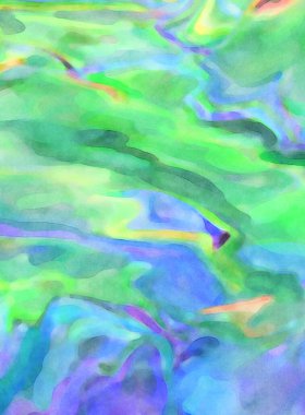 El yapımı sürreal soyut desenli suluboya. Modern sanatsal resim. 2D çizim. Arkaplan boyası karışımı. Yaratıcı duvar sanatı. Çağdaş sanat