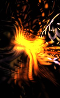 Işık parçacık izleri. Parlayan parçacıkları ve çizgileri olan ışık patlaması yıldızı. Güzel hareketli soyut ışın arkaplanı.